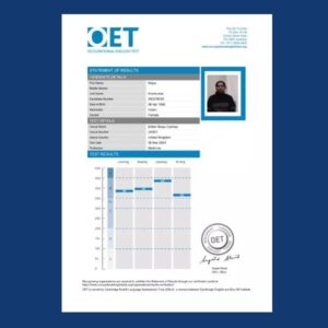 OET Certificate